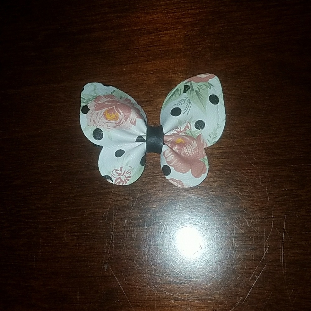 Handmade butterfly clip